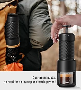 Amazon.com: STARESSO Classic Portable Espresso Maker, 2 IN 1